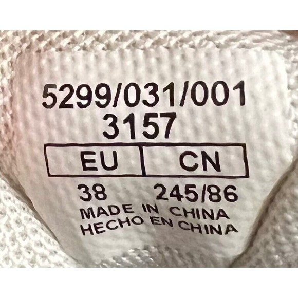 BERKSHA Sneaker  Eur 38 (US 7.5) White - - Picture 8 of 8